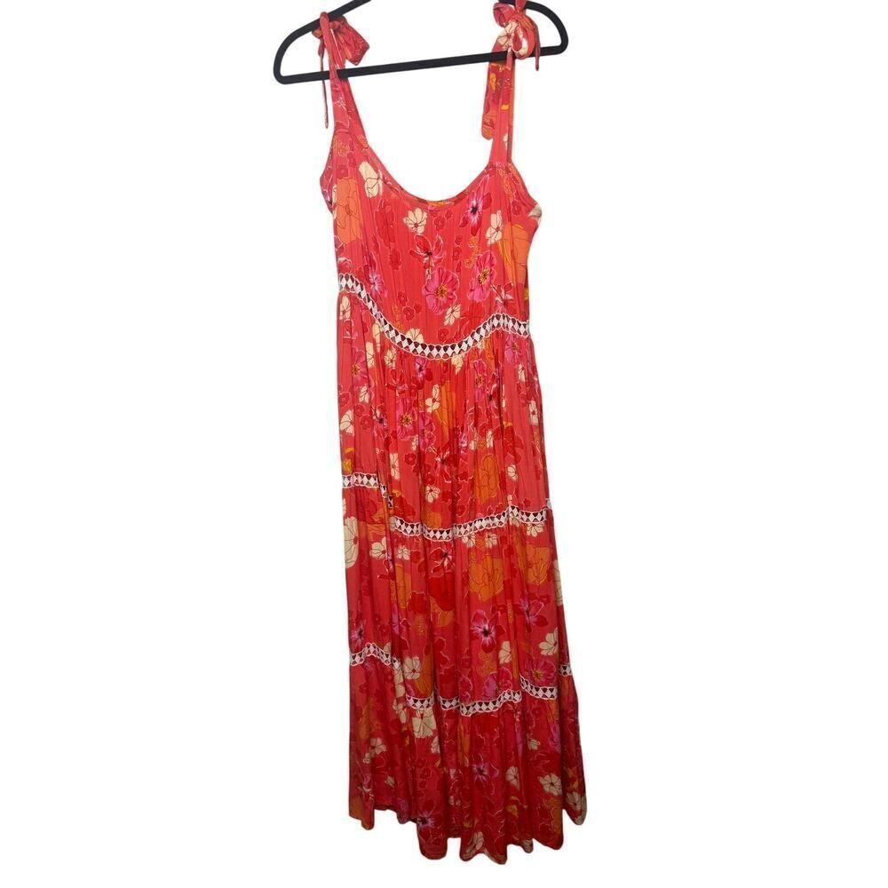 Anthropologie Z&L Floral Cover Up Dress Sz. M